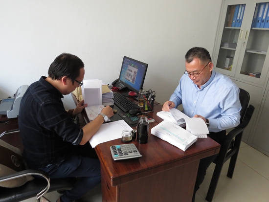 集團審計組到黃驊三陽督導(dǎo)工作80