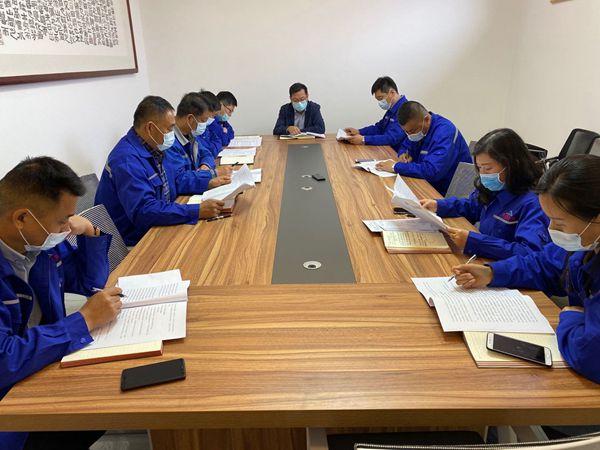 重山思沃瑞召開工作會議68