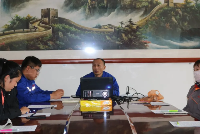 魯蒙公司開展新員工培訓(xùn)57