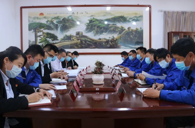 集團(tuán)公司到魯蒙公司進(jìn)行管理審核34