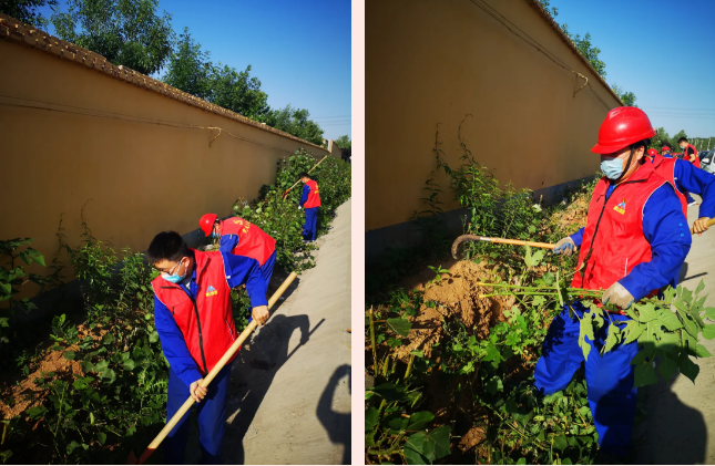 清理衛(wèi)生 美化環(huán)境——重山光電黨支部開展志愿服務(wù)活動(dòng)80