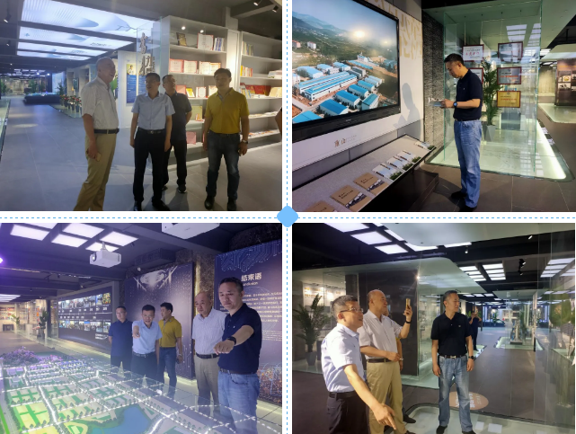 山東省水泥質(zhì)量監(jiān)督檢驗(yàn)站站長李峰到集團(tuán)調(diào)研97