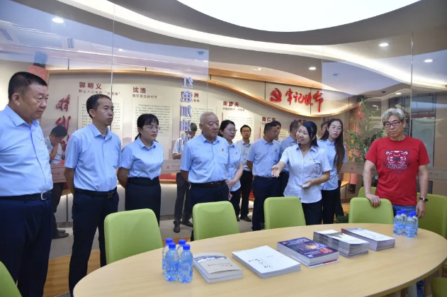 七河生物到集團(tuán)開展開放式組織生活35