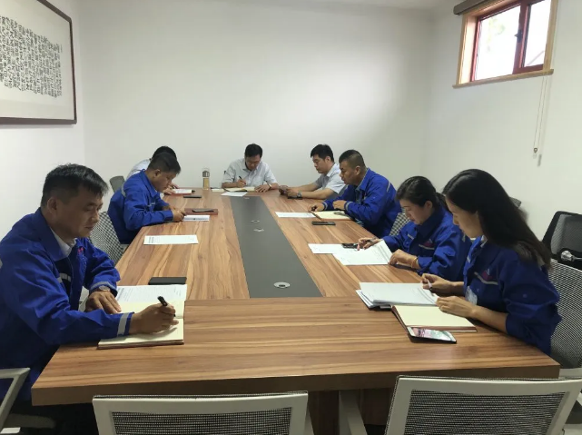 重山思沃瑞召開月度經(jīng)營分析會75