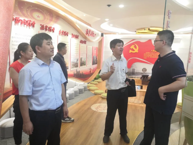 市、區(qū)委組織部到集團(tuán)調(diào)研黨建工作29