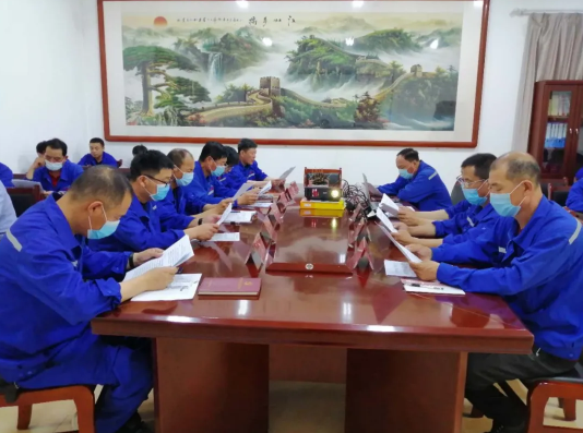 魯蒙水泥組織“致良知”學(xué)習(xí)14