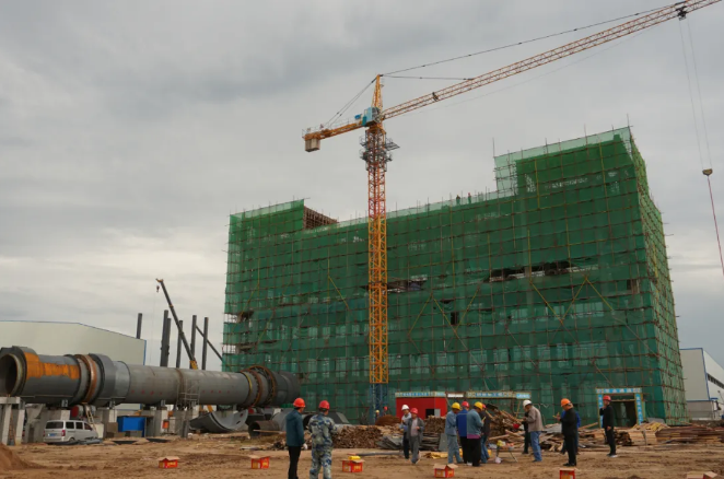 鵬峰化工土建主體工程全部竣工34