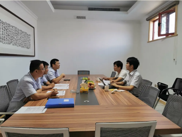 萬華集團相關(guān)領(lǐng)導(dǎo)到重山思沃瑞進行調(diào)研20