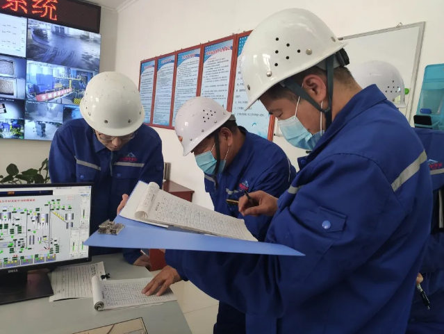 魯中水泥組織工藝紀(jì)律專項(xiàng)檢查61