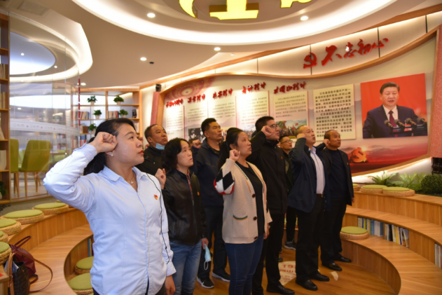 踐行初心使命 服務淄川發(fā)展——淄川區(qū)服務業(yè)發(fā)展服務中心黨支部走進重山集團46