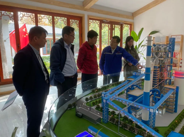 中國化工集團到重山思沃瑞參觀考察45