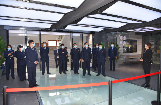 不忘初心 牢記宗旨—— 淄川區(qū)稅務(wù)局組織黨員到重山集團(tuán)開展開放式組織生活84