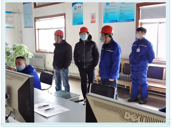 市、區(qū)發(fā)改局到熱電廠安全檢查22