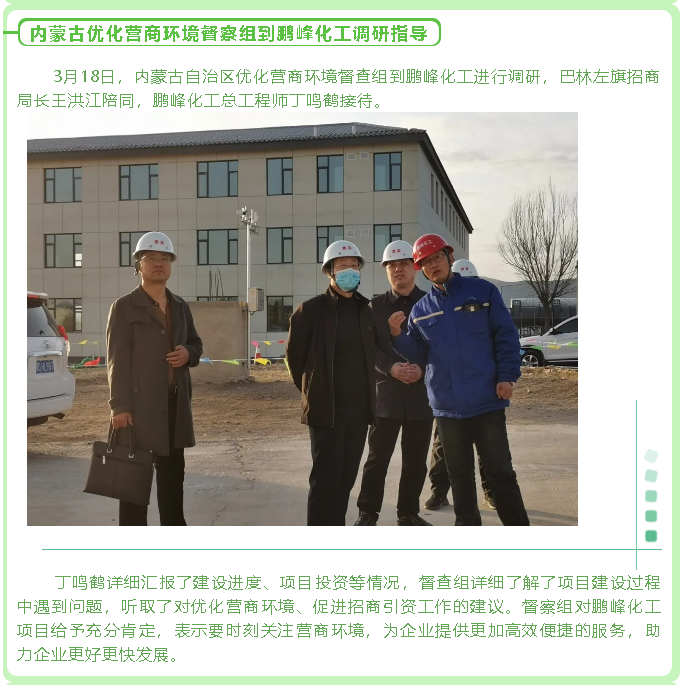 內(nèi)蒙古優(yōu)化營商環(huán)境督察組到鵬峰化工調(diào)研指導(dǎo)45