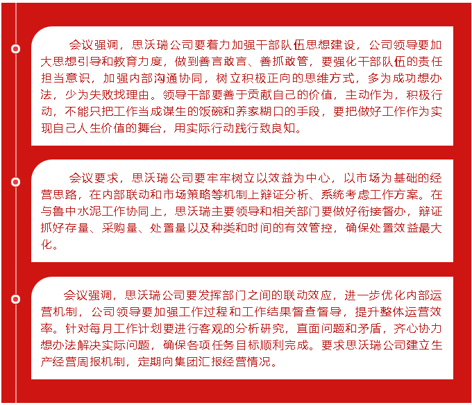 集團(tuán)召開思沃瑞公司專題會(huì)議39