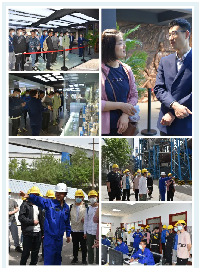 濟南大學師生到集團參觀學習82