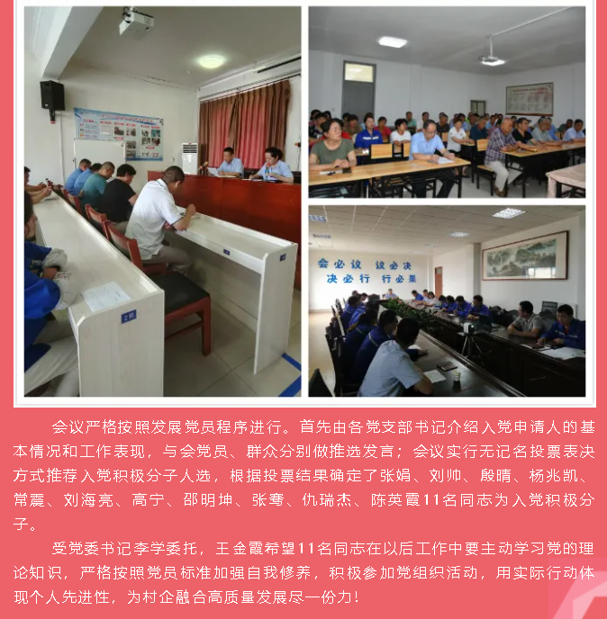 集團(tuán)黨委召開入黨積極分子推選會議35